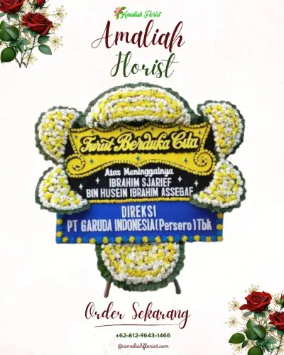 Papan Bunga Duka saketi